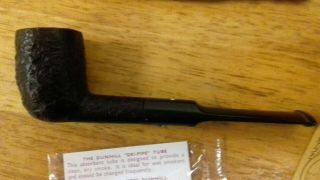 vintage Dunhill Shell Briar Pipe (white spot) with paperwork 634F/T 5