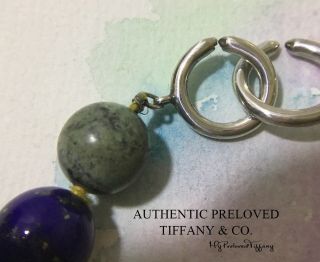 Rare Authentic Tiffany & Co Paloma Picasso Multicolor Gemstone Bracelet 3