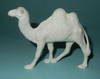 1950s Marx Nativity Play Set White Hard Plastic 60mm Camel