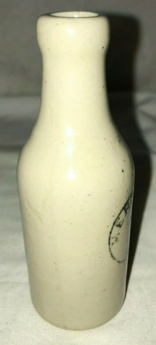 ANTIQUE RED WING MINI BOTTLE MERCURY JUG VINTAGE DRUGGIST APOTHECARY STONEWARE 5