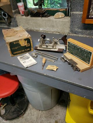 Vintage Stanley Plane No.  45 Box