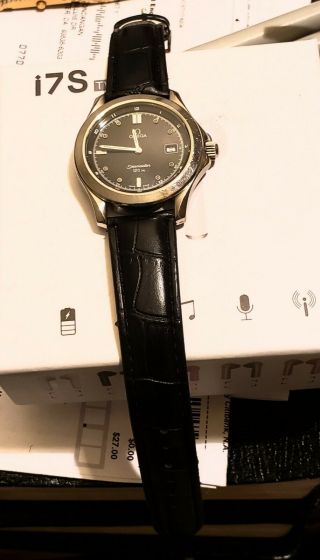 1984 OMEGA SEAMASTER BREST Vintage Mens Quartz Watch - Stainless Steel 3