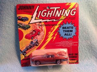 Vintage Rare Johnny Lightning Topper Cadillac Eldorado Od Blister Pack Nip Bp