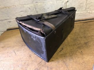 Veteran Leather Tool Box Bsa Sloper Ajs Panther Vintage Matchless Barn Find Rare 2