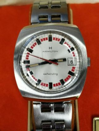 Vintage Mens Swiss Hamilton Automatic 17 Jewel 820 Selfwinding Watch