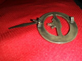 WWII GERMAN U BOAT PIN WITH DIAMONDS 1957 8