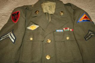 Ww2 86th Infantry Division Service Coat