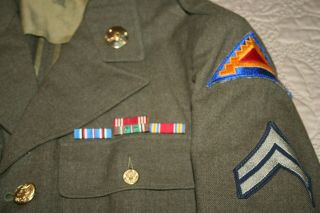 WW2 86th Infantry Division service coat 2