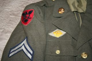 WW2 86th Infantry Division service coat 3