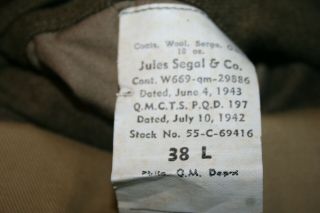 WW2 86th Infantry Division service coat 5