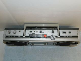 Vintage JVC RC - 670 670JW AM/FM/SW Radio Cassette Recorder Player Boombox 4