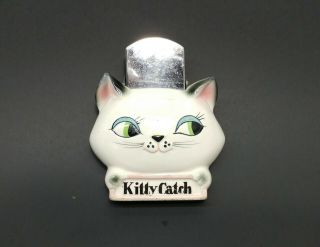 Vintage Holt Howard 1959 Siamese Kitty Catch Cat Card Letter Clip