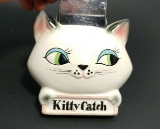 Vintage Holt Howard 1959 Siamese Kitty Catch Cat card Letter Clip 5