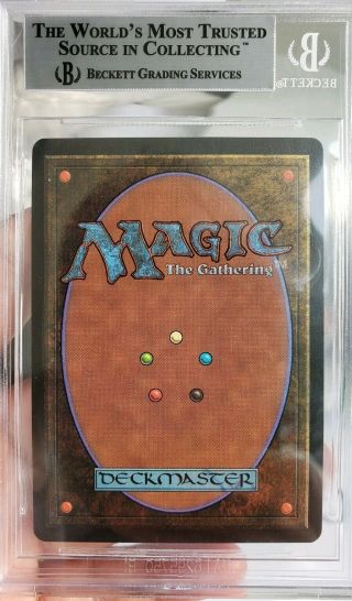 Vintage Magic | MTG BGS 9 Beta Mana Short,  QUAD,  9.  5, 5