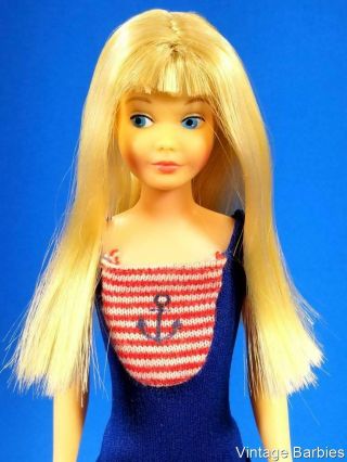 Blond Bend Leg Skipper Doll 1030 w/OSS MINTY Vintage 1960 ' s 6