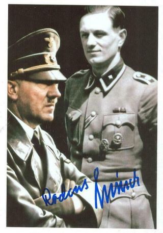 Rochus Misch,  Adjutant To The Leader - Signed Photo