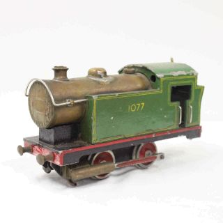 Rare Vintage Scorpion O Gauge Steam Train Engine 4 - Wheel Locomotive Toy 209