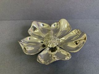 MARKED SPANISH STERLING SILVER 925 CENTERPIECE BOWL.  150 gr 7