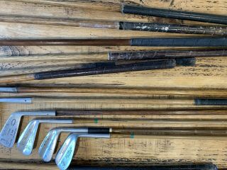 Vintage Antique Golf Clubs - Collectable Hickory Niblick Rustless 9