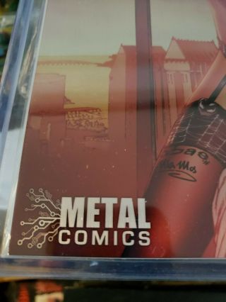 Grimm Fairy Tales Metal Cover (NM) GFT SanDiego CON very rare Marvel homage sexy 3