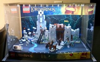 Lego 9474 Lord Of The Rings Promo Store Display - Light & Sound Effects - Rare