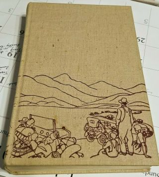 VINTAGE - GRAPES OF WRATH - JOHN STEINBECK,  1939 FIRST EDITION - HB 6