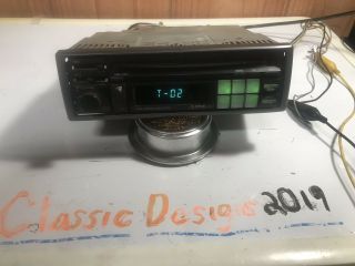 Rare Old School Alpine 7904 Cd Player Vintage Car Stereo 7909 Audio Era