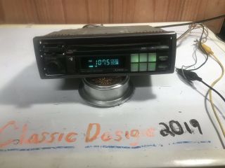 Rare Old School Alpine 7904 CD Player Vintage Car Stereo 7909 Audio Era 2