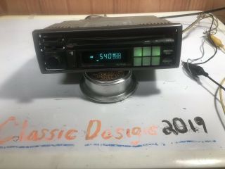Rare Old School Alpine 7904 CD Player Vintage Car Stereo 7909 Audio Era 4