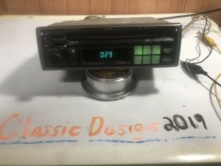 Rare Old School Alpine 7904 CD Player Vintage Car Stereo 7909 Audio Era 6