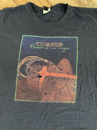 RARE Vintage VTG 90s Cocteau Twins Heaven Or Las Vegas Rock Band T - Shirt 3