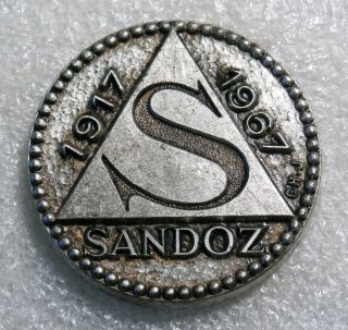 Sandoz Pharmacy Lsd Albert Hofmann,  Top Extra Mega Rare Medal
