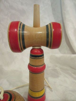 Vintage Wooden Ball and Cup Toy 3