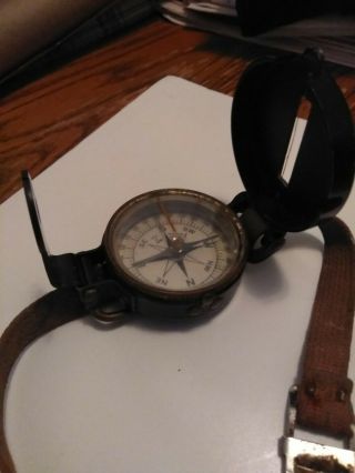 Wwii Lenstatic Compass Army Corps Of Engineers