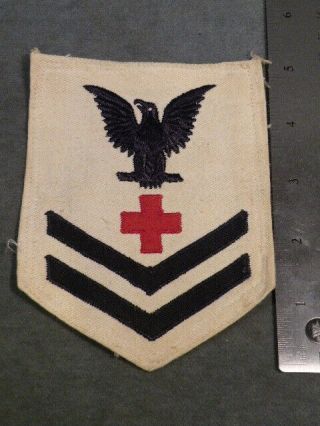Wwii Naval Rate For Corpsman/ Hospital Apprentice 2nd Class