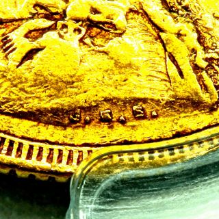 Extremely Rare 1887 S Victoria Australia Sydney Gold Sovereign PCGS XF40 3