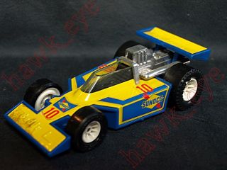 Vintage Buddy L Tin F - 1 Race Sunocor Rare