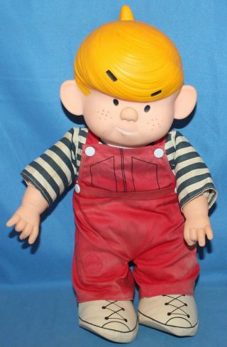 Dennis The Menace Stuffed Doll 1983 Ketcham Inc Mighty Star