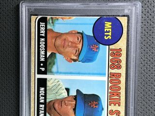 1968 Topps Nolan Ryan 177 PSA 3 (MC) Rookie RC VINTAGE Baseball Card 2
