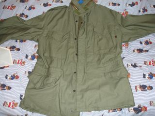 Alpha M - 65 Vintage Premium Field Jacket.  Made In The U.  S.  A.