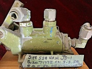 Rare Manifold Artifact from the mid - air of JD - 1 buno 71772 & an F - 86F on 3 - 5 - 54 2