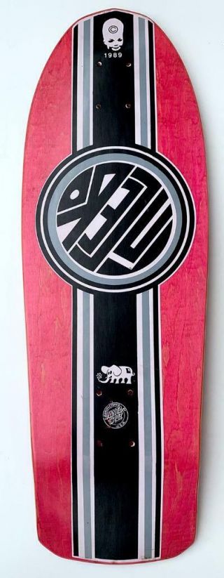 Rare Lucero Skateboards John Lucero Thumbhead Racing Stripe Model 1989