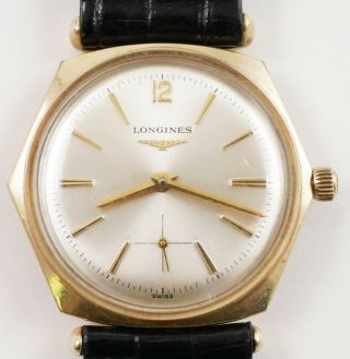 Vintage Longines Swiss 10k Gold Filled Wrist Watch