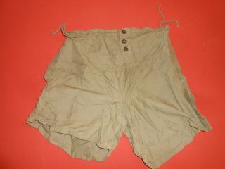 U.  S.  Army :: - Wwii 1944 - Underpants Shorts Or Boxer Militaria,  Size 32.  -.