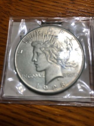 Three (3) Here’s 3 Rare 1928 P Peace Silver Dollar RAW Kay Date 11
