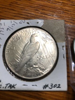 Three (3) Here’s 3 Rare 1928 P Peace Silver Dollar RAW Kay Date 6