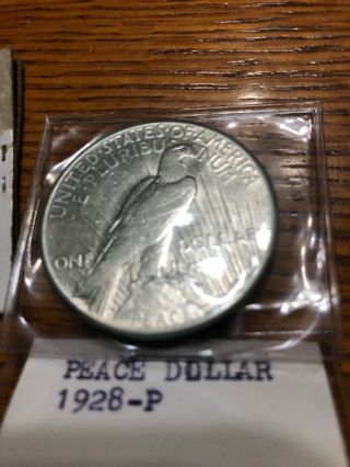 Three (3) Here’s 3 Rare 1928 P Peace Silver Dollar RAW Kay Date 7