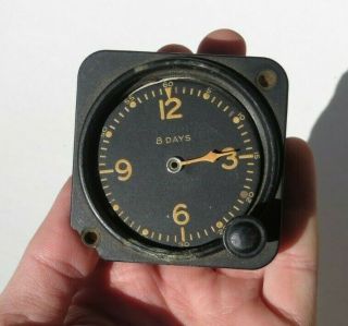Ww2 Us Army Air Corps Usaaf Military 8 Day Clock Test Pilot