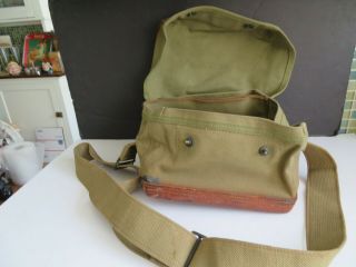 VTG WWII US CS - 76 - B Signal Corps Bag For The RM - 29 Remote Control Unit 6