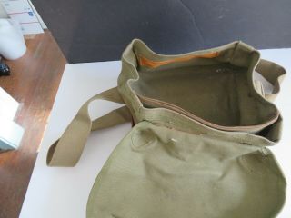 VTG WWII US CS - 76 - B Signal Corps Bag For The RM - 29 Remote Control Unit 8
